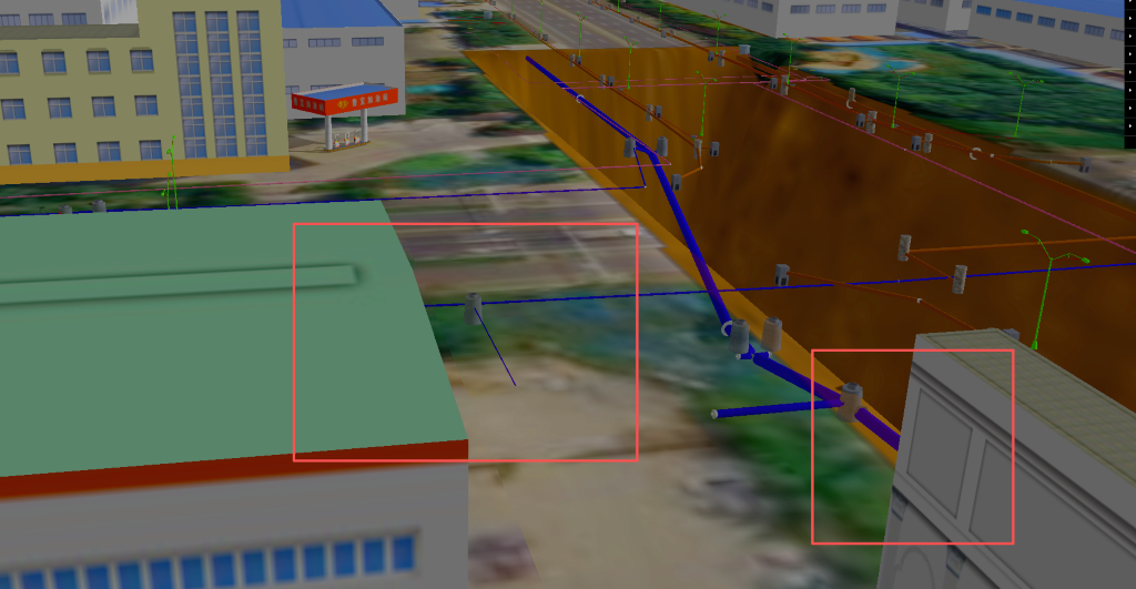 保持正常遮挡关系